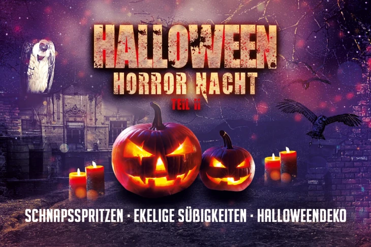 Flyer Halloween Horror Nacht