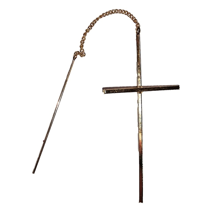 Anhänger „Kreuz“, gold