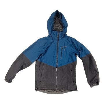 Regenjacke "Outdoor Research", grau-blau
