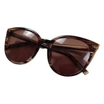 Sonnenbrille "Kaptan & Son", dunkelbraun-gold