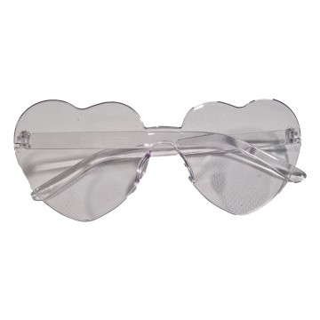 Sonnenbrille, transparent