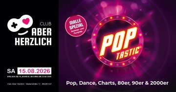 Pop Tastic – Pop, Dance, Charts, 80er, 90er, 2000er – Malle Spezial: Sommer- und Partyhits