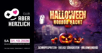Halloween Horror Nacht – Dance, House, Black, Hip Hop, Pop, Rock & Horror-Classics (Teil II)