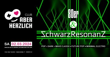 80er & Schwarzresonanz – Pop-, Dark- & Wave-Classics, Minimal, Future Pop, Electro, Gothic & EBM