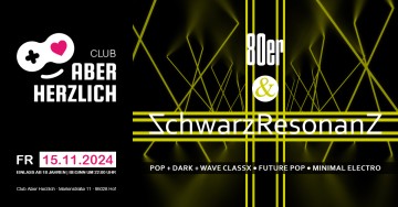 80er & Schwarzresonanz – Pop-, Dark- & Wave-Classics, Minimal, Future Pop, Electro, Gothic & EBM