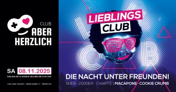 Lieblingsclub – Die Nacht unter Freunden – 90er, 2000er, Charts