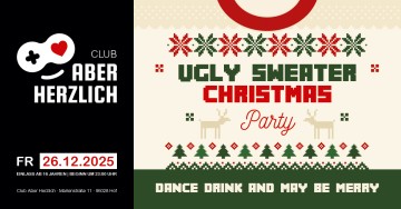 Ugly Sweater Christmas Party – Dance, Drink And May Be Merry