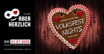 Volksfest Nights – Die offiziellen Hofer Volksfest Partys
